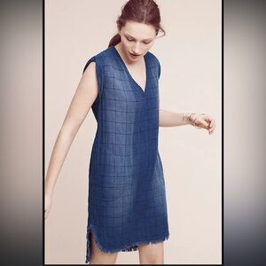 Cloth & Stone Quilted V-neck Dress